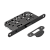 Защелка сантехническая бесшумная WC 414 BLACK