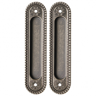 Ручка Armadillo для раздвижных дверей SH.CL152.010 (SH010/CL) AS-9 античное серебро