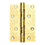 Петля дверная универсальная с четырьмя подшипниками 100x70x2,5 4BB FLO SATIN GOLD