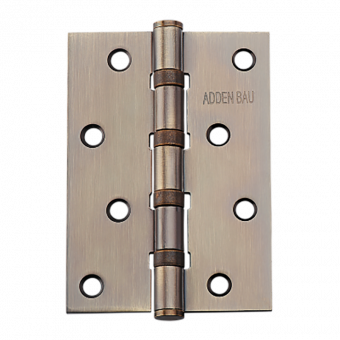 Петля дверная универсальная с четырьмя подшипниками 100x70x2,5 4BB ANTIC BRONZE