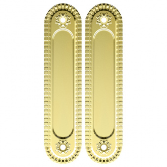 Ручка Armadillo для раздвижных дверей SH.CL152.010 (SH010/CL) GOLD-24 золото 24К