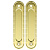 Ручка Armadillo для раздвижных дверей SH.CL152.010 (SH010/CL) GOLD-24 золото 24К