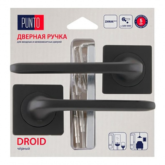 Ручка раздельная DROID ZQ/HD BL-24 черный
